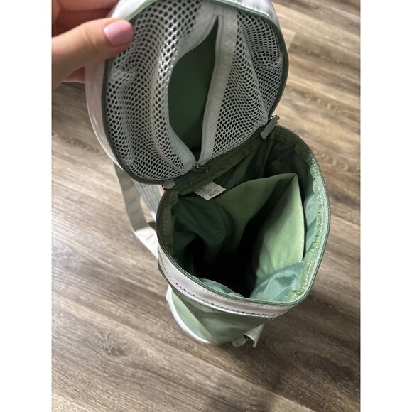 Nike Golf Club Shaped Bag Sage White Canvas Carry On Crossbody Sling bag barrel - Picture 4 of 6